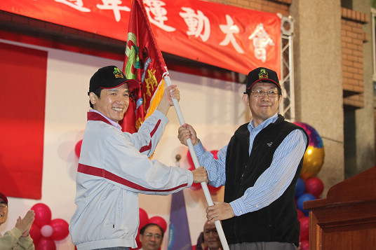 Minister Chiang attended opening ceremony of the National United University Sports Game to celebrate the University’s 40th anniversary