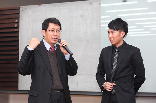 Minister Chiang Met Ultra-Marathoner Mr.Chen