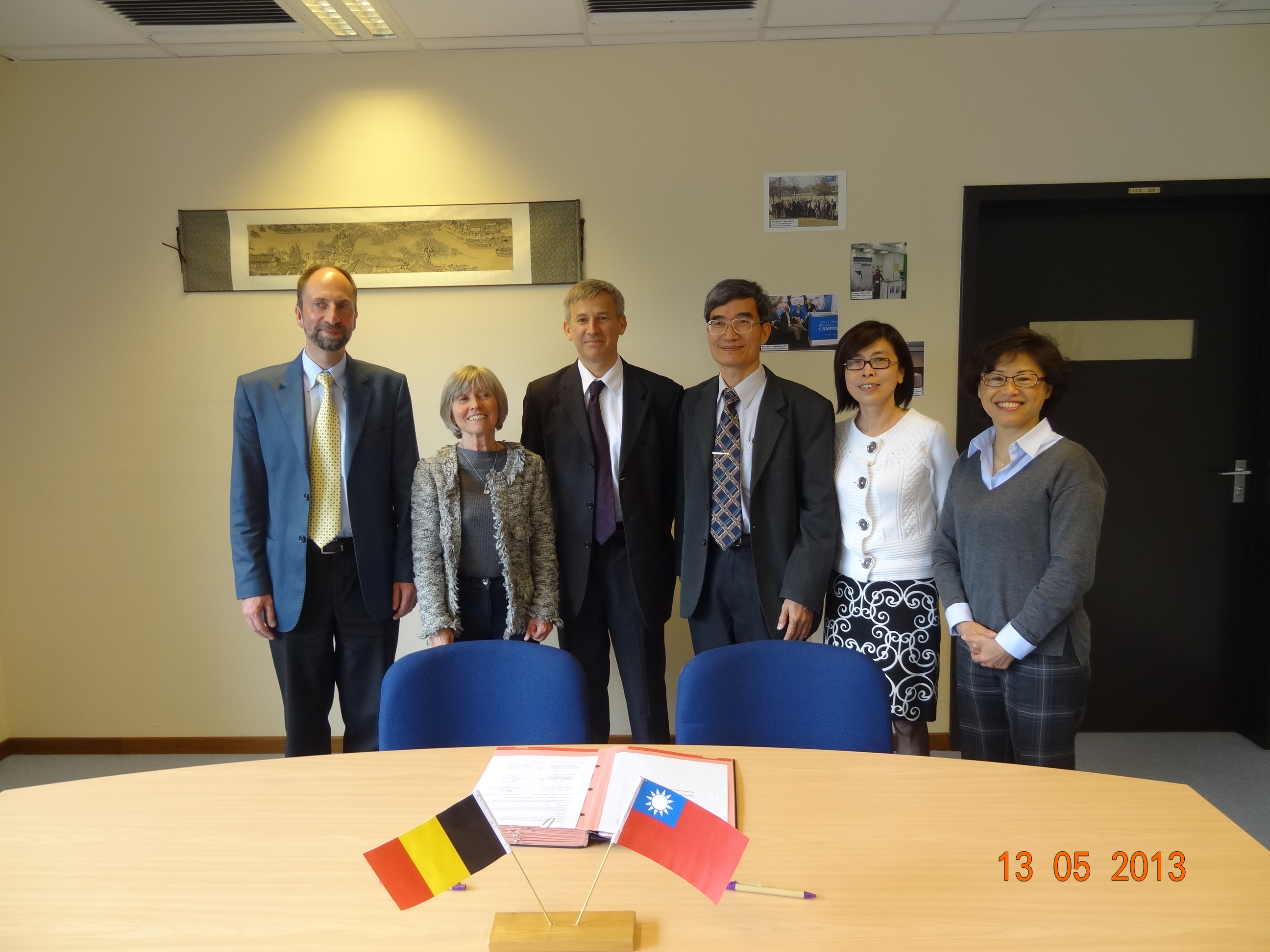 Student Exchange Agreement Fosters Scientific Cooperation between National Chiao Tung University and the Universite Libre de Bruxelles