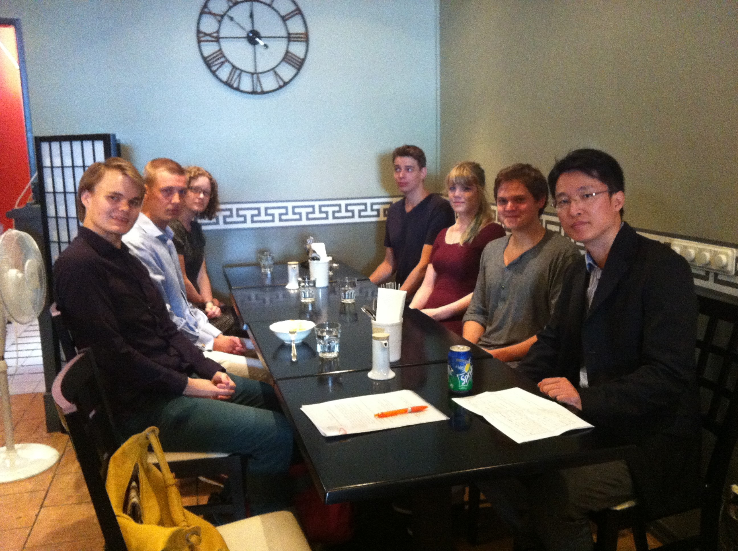 Orientation for latest Swedish recipients of Huayu Enrichment Scholarships