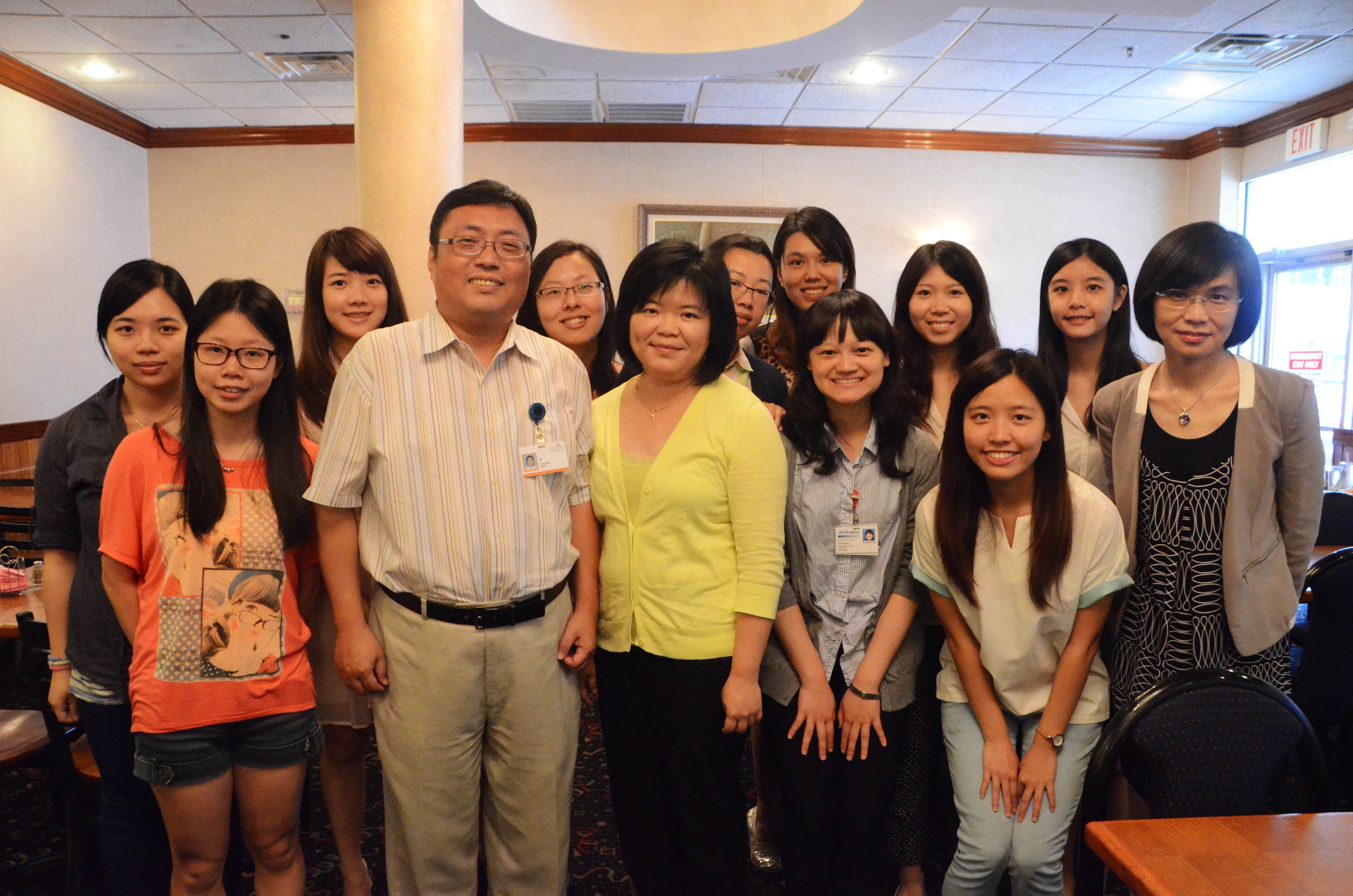 10 students from Taiwan’s Taipei Medical University visit Houston