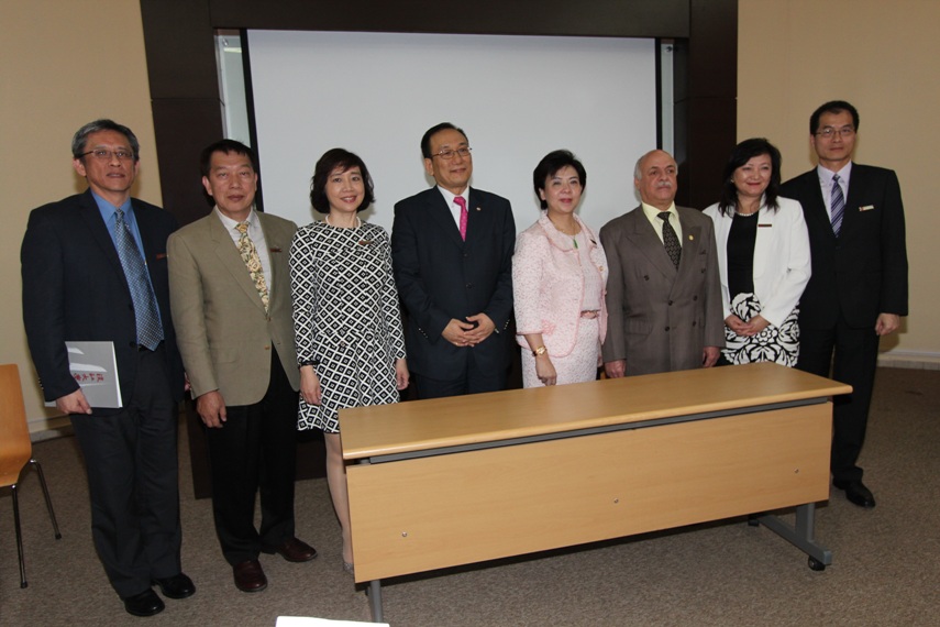 Tamkang University President Dr. Flora Chia- I Chang, visits Paraguay