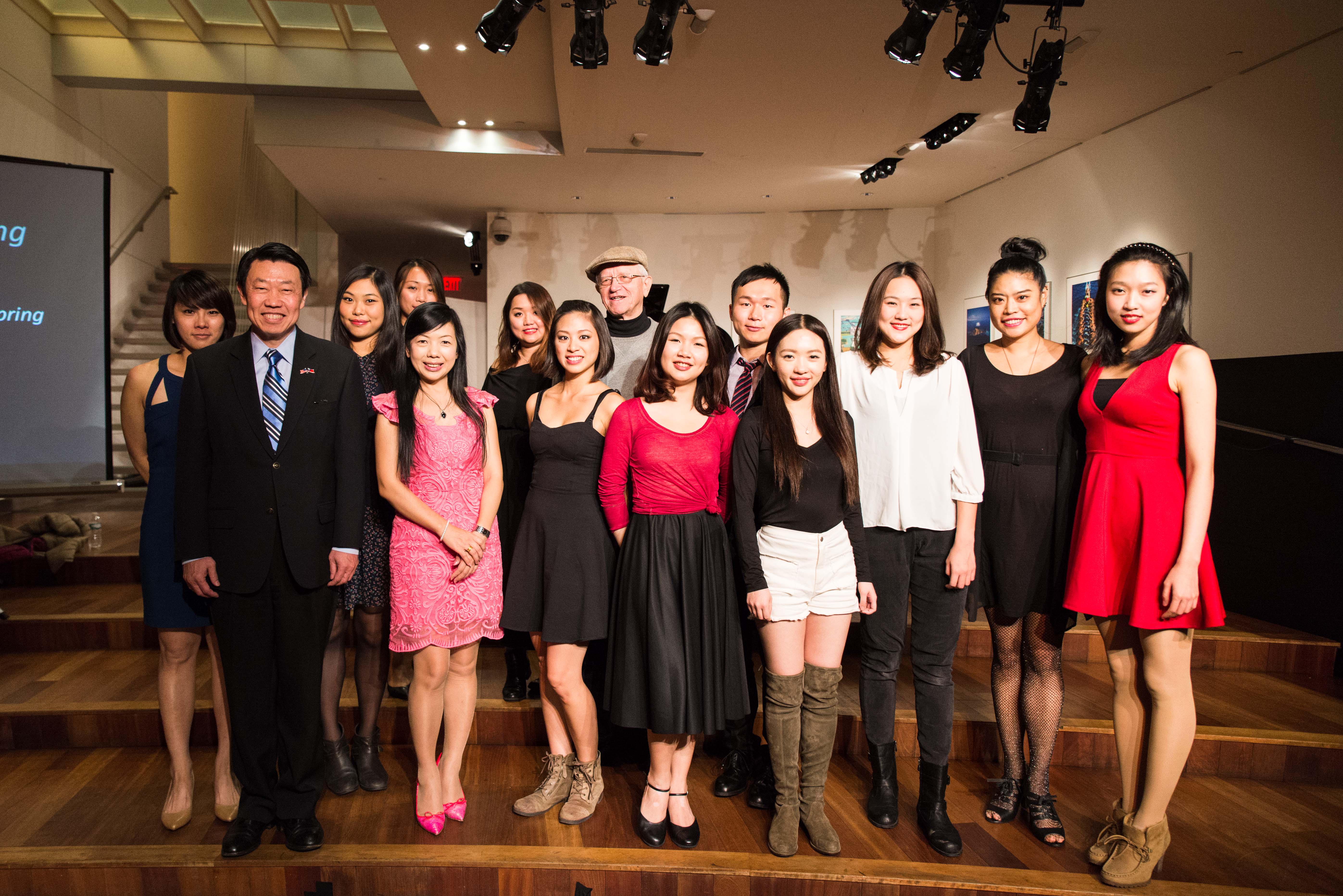 Education Division-NY gives a “Salute To Broadway”: its first-ever cabaret produced by students from Taiwan