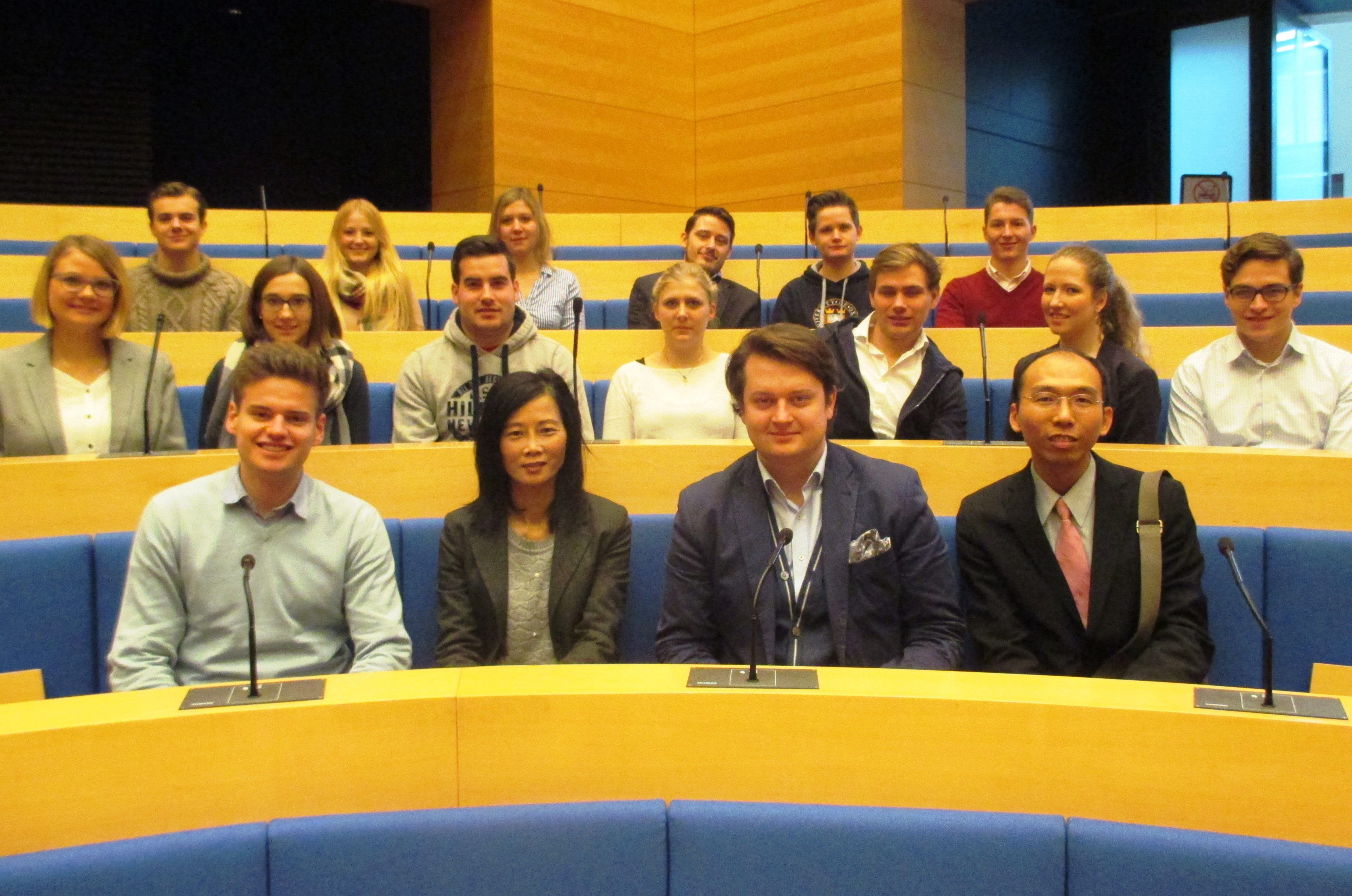 Promoting “Study in Taiwan“ for young German politicians