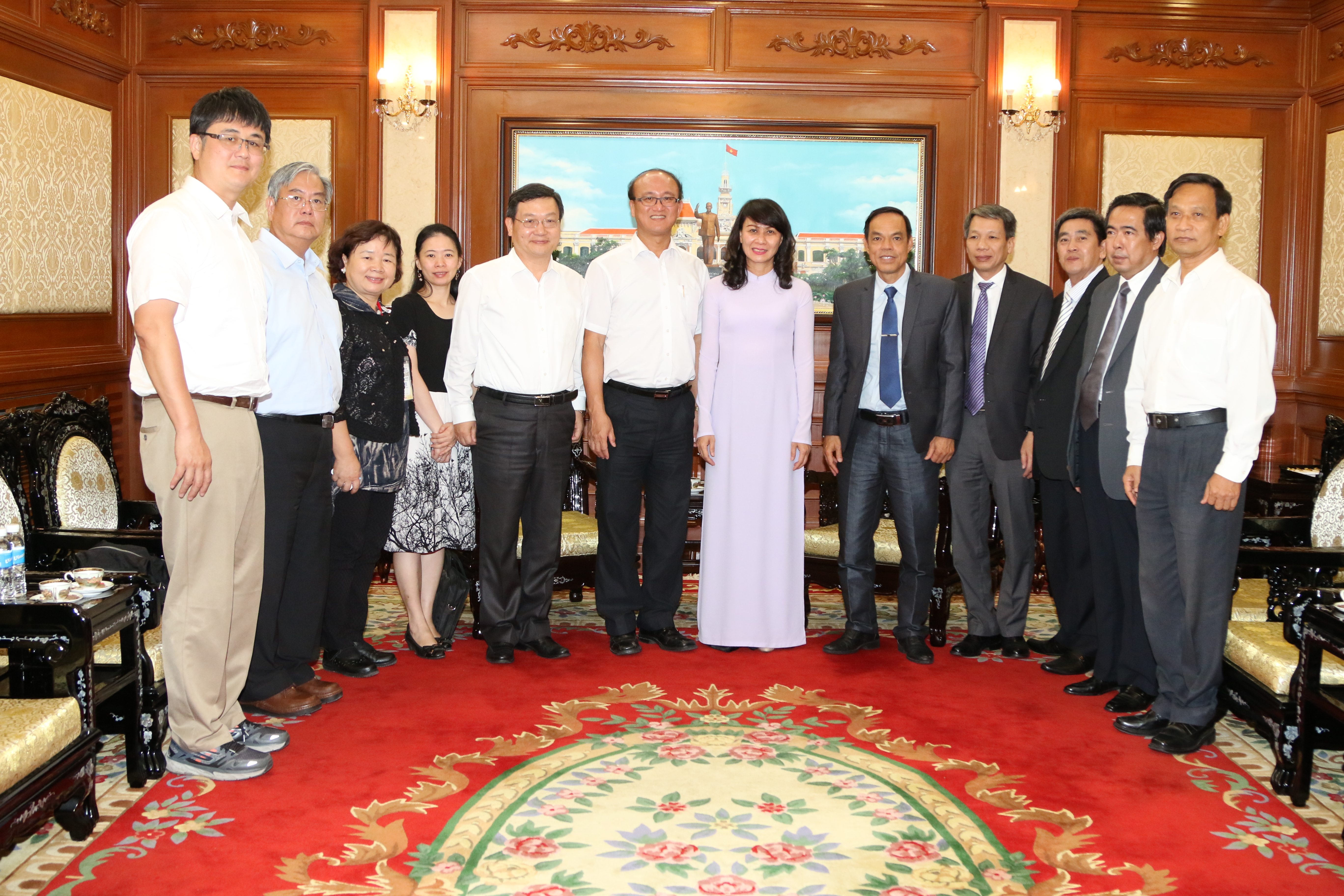 Deputy Minister Lin Teng-Chiao Visits Ho Chi Minh City