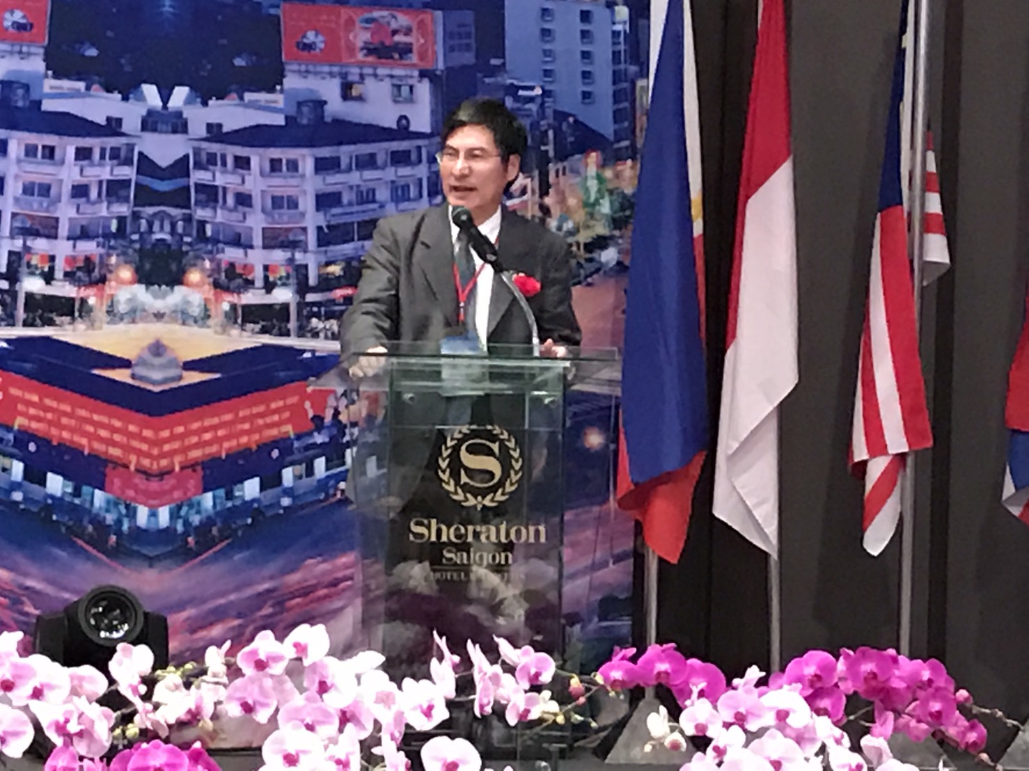 Chen Liang-Gee, Deputy Minister of Education, Taiwan attends the 24th General Assembly and 2nd Joint Meeting of the Supervisory Committee of the Asia 
