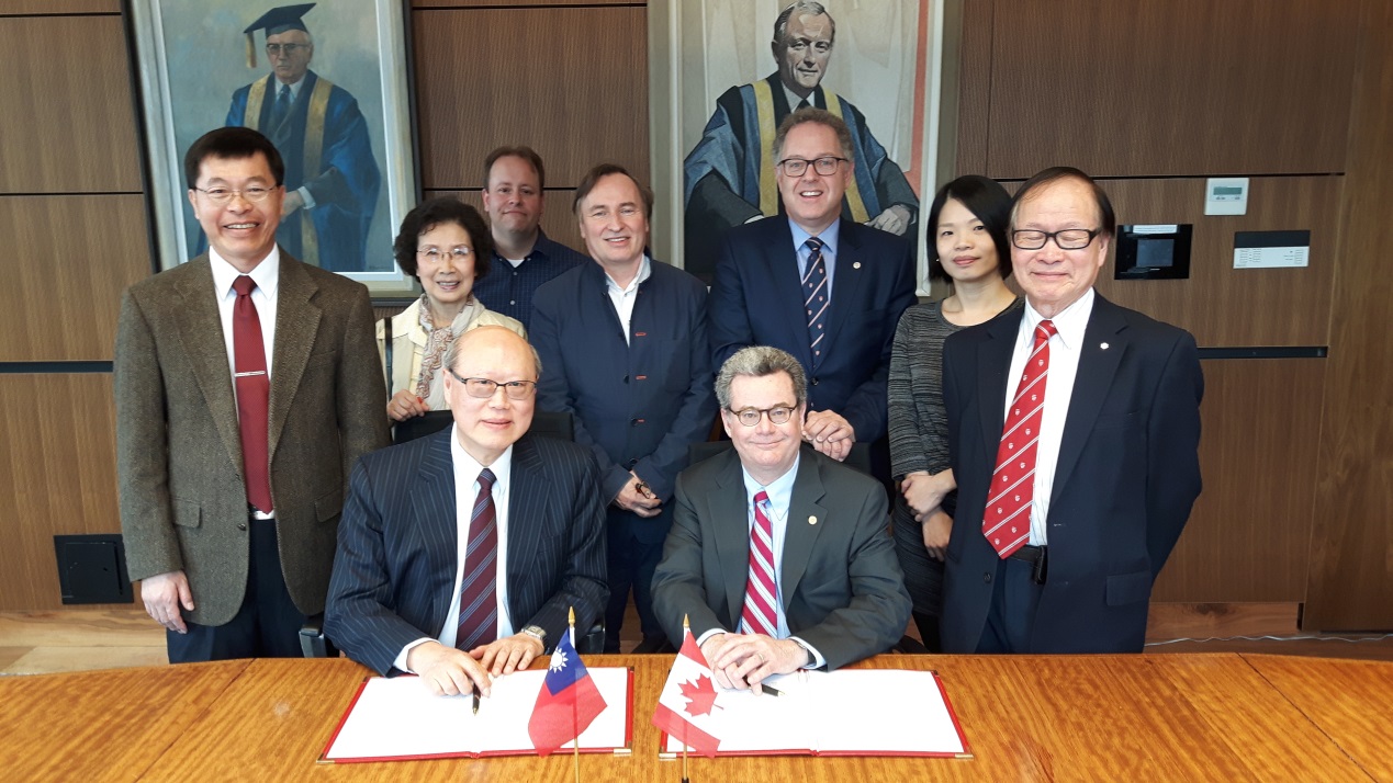 Ministry of Education of the Republic of China (Taiwan) and McGill University Sign an MOU