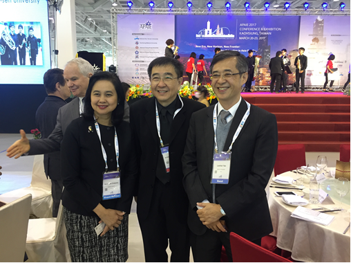 Thai Universities Delegation led by High-ranking Official Attends APAIE in Taiwan