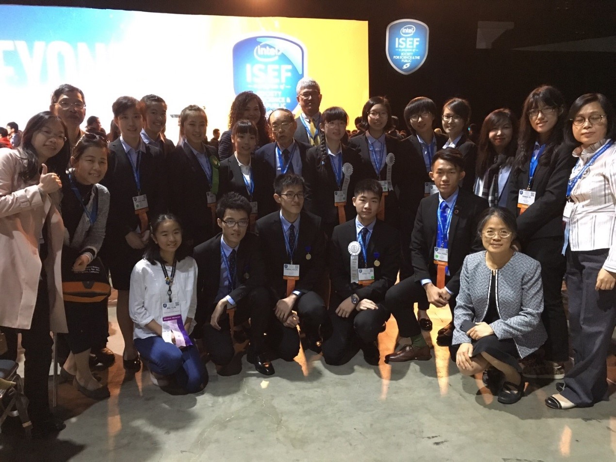 6 Outstanding Taiwanese Students Win Prizes at the 2017 Intel International Science & Engineering Fair