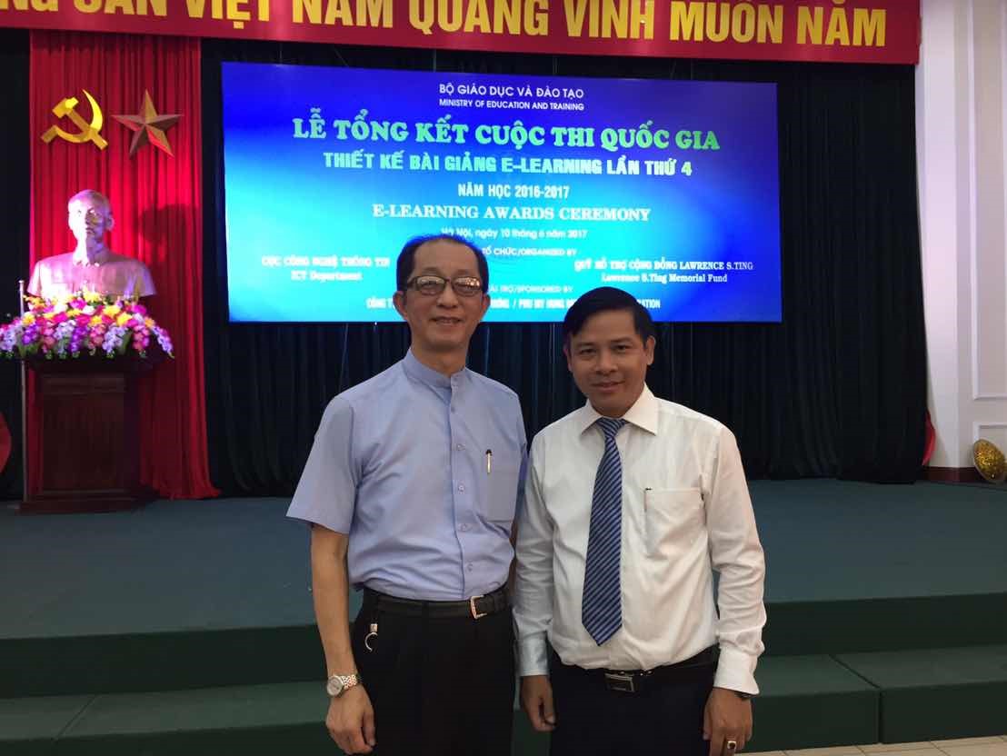 Representatives from the Education Division of the Taipei Economic and Cultural Office in Vietnam invited to attend the 4th National Level E-learning 