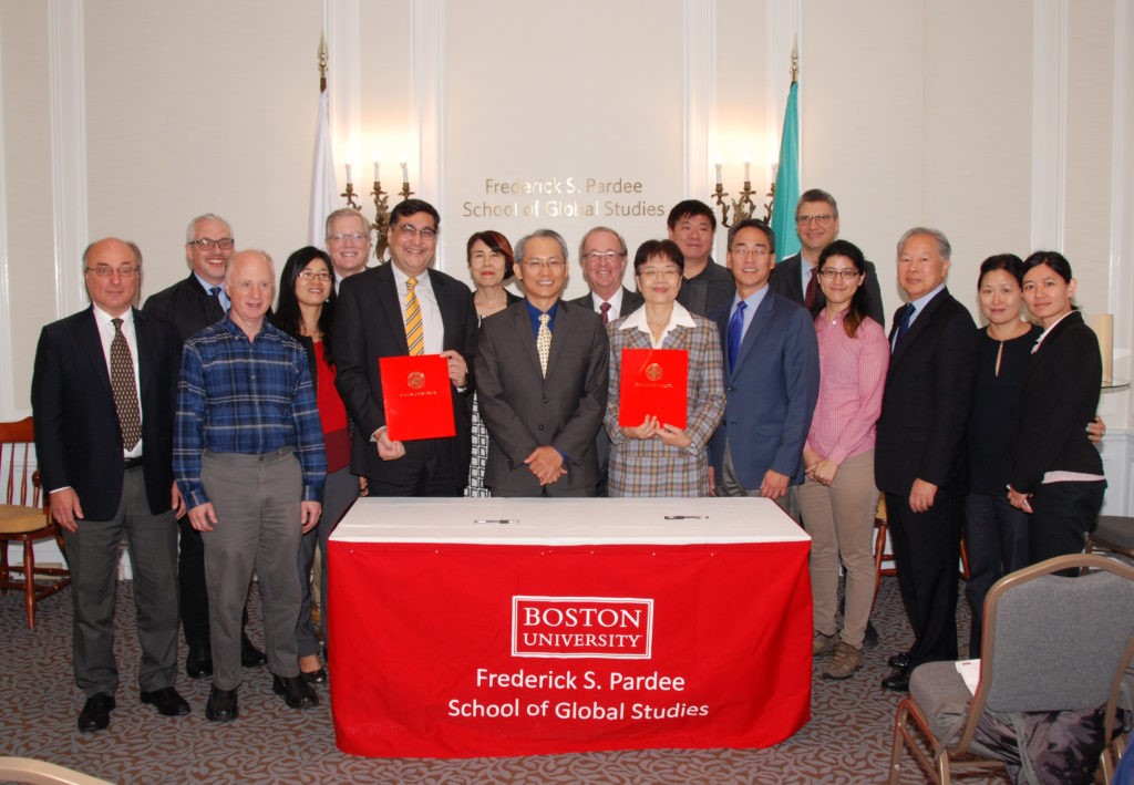 TECO-Boston and Boston University Sign MOU to Support Taiwan Studies