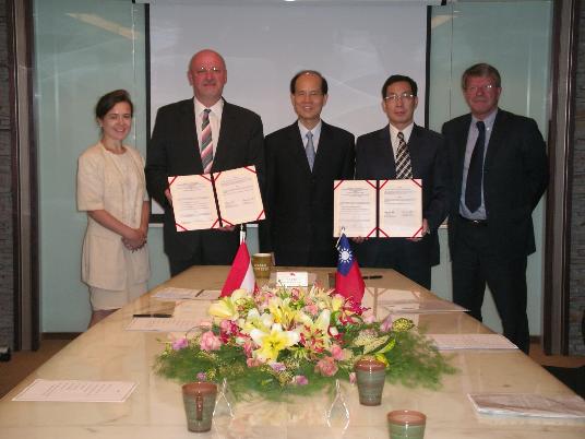 Taiwan and Austria Sign a Memorandum on Enhancing Cooperation in General and Vocational Education