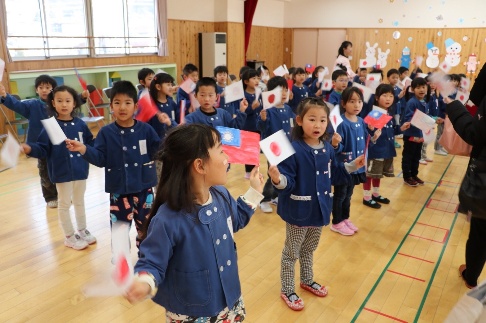 Education Director Lin accompanies Kaohsiung City Delegation to Chino Nursery School in Chino City in Nagano Prefecture, Japan