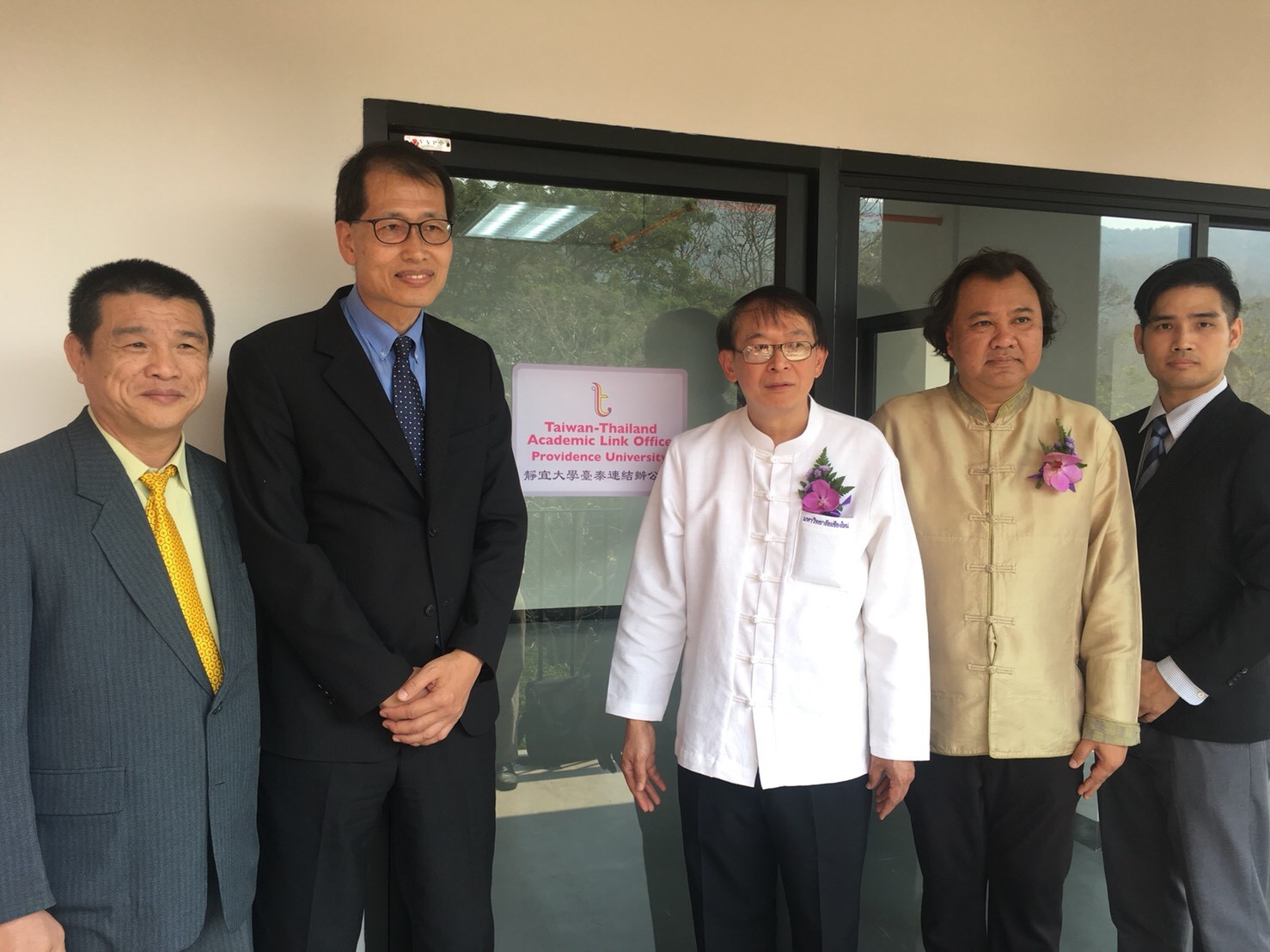 Providence University Celebrates the Inauguration of the Taiwan–Thailand (TT) Link Office at Chiangmai University