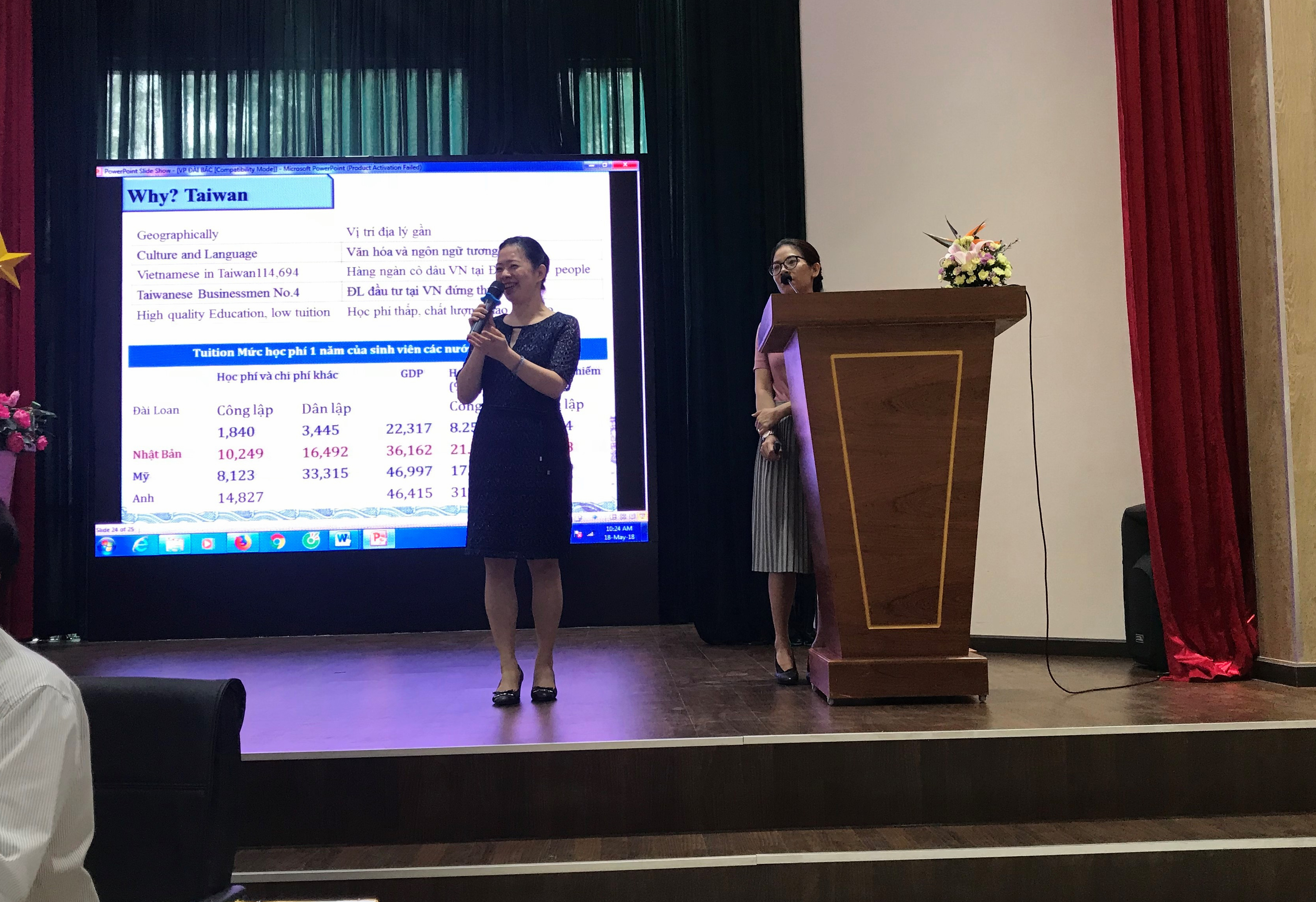 Education Division in Taipei Economic and Cultural Office in Ho Chi Minh attends the Vietnam Educational Reform on Study Abroad Consulting Seminar and Education Fair