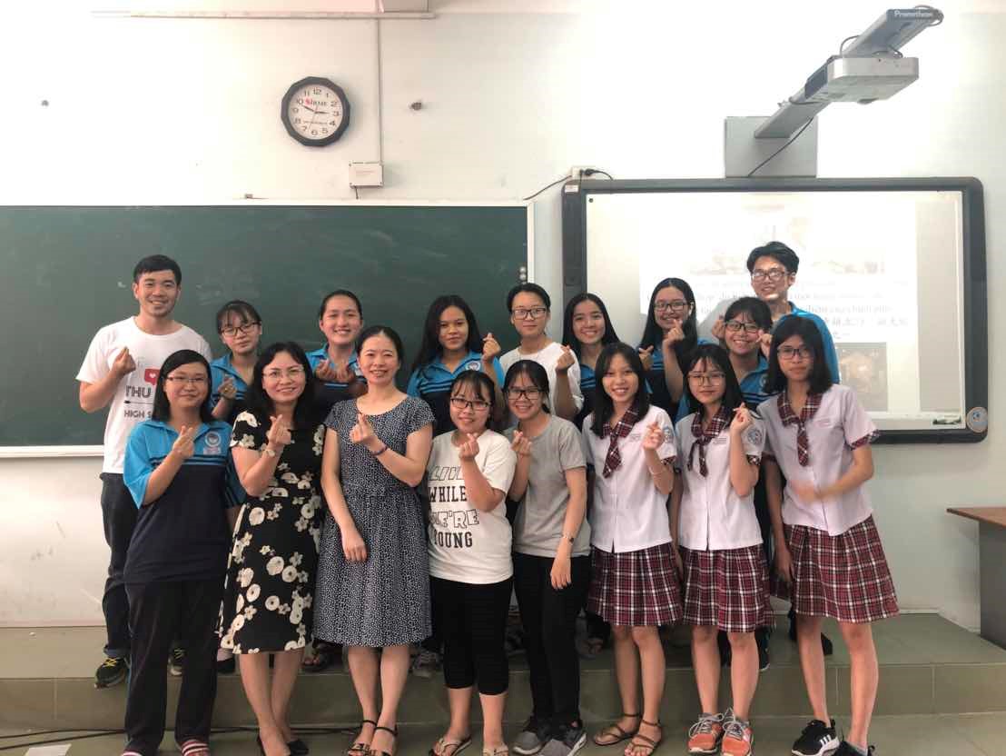 Education Division in Taipei Economic and Cultural Office in Ho Chi Minh holds Study in Taiwan seminar for Thu Duc High School students