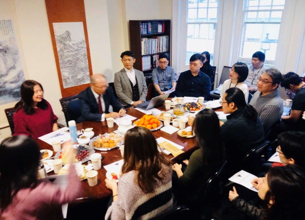NCCU Professor Gives a Talk on Qualitative Research to Taiwanese Students in the UK