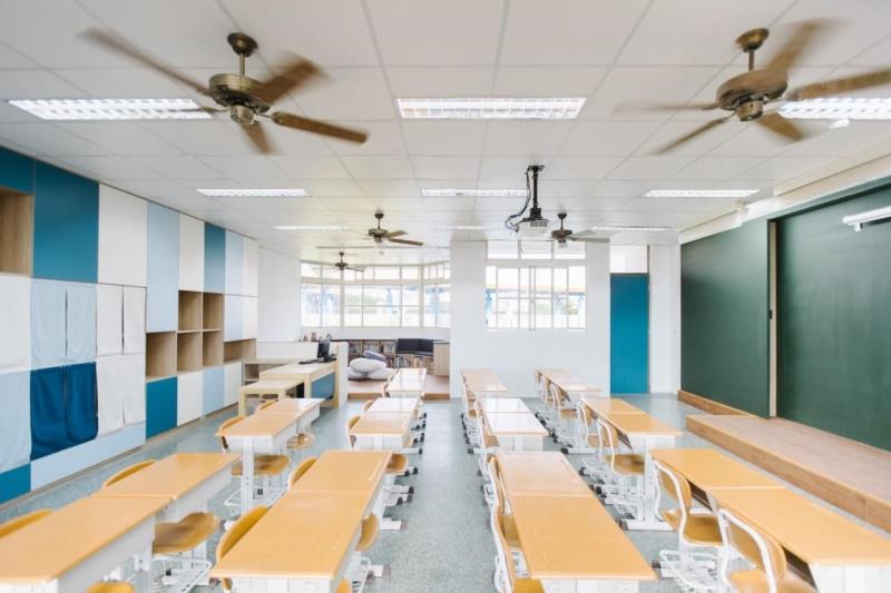 The Experimental Primary School of National Dong Hwa University in Hualien County -- After classroom reconstruction