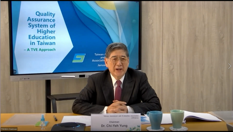 Dr. Yung Chi-Yeh, Chair of the Taiwan Assessment and Evaluation Association