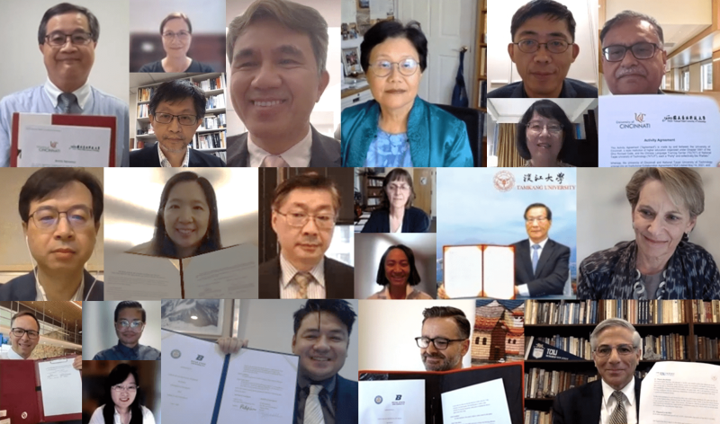 Virtual Participation for Taiwan Huayu BEST Program MOUs Signing Ceremony