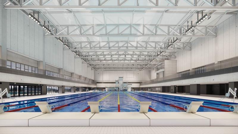 Tcc Pool Building a new swimming hall and tennis courts at the National Sports ...